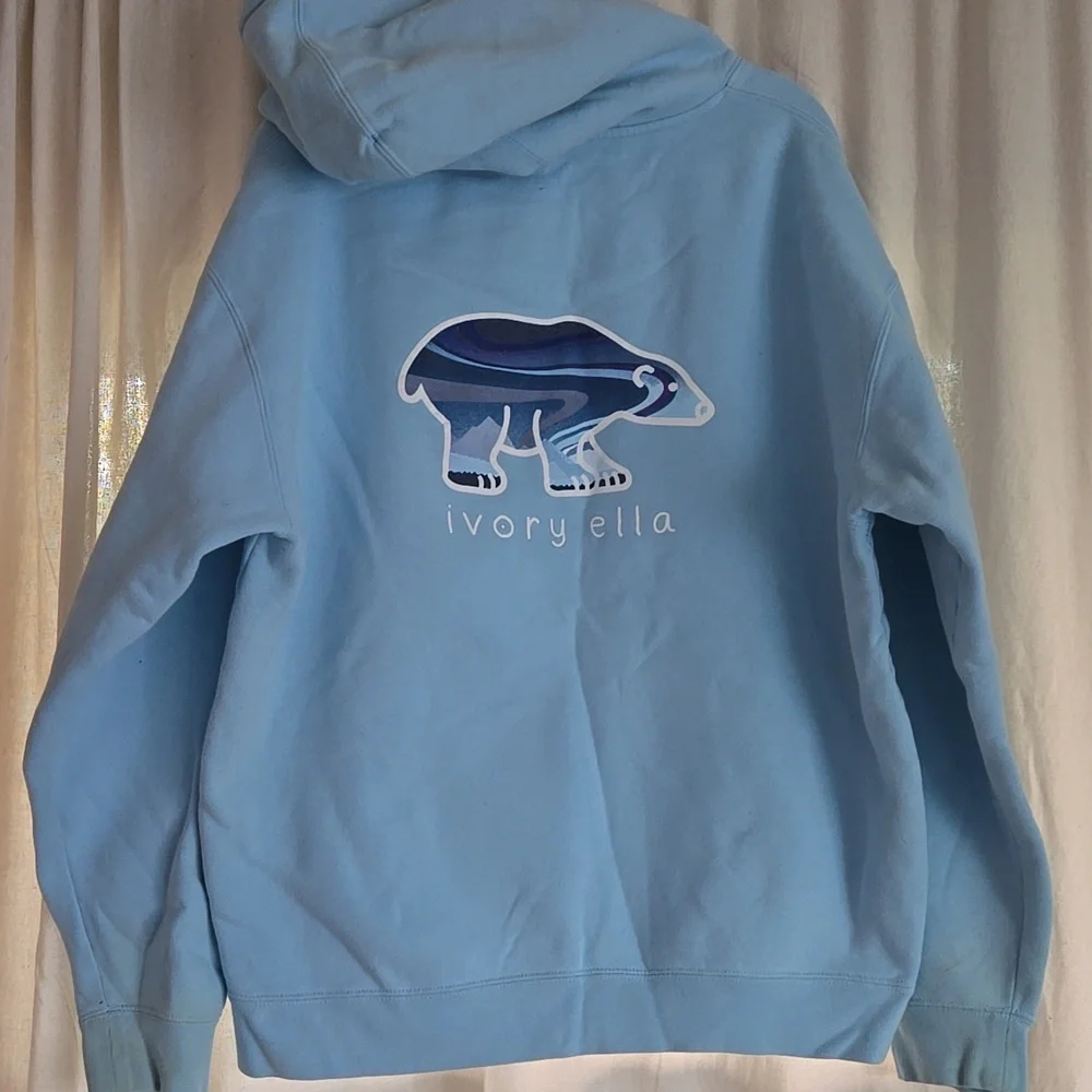 ivory ella Pastel Blue, Yellow & Multicolor Tie-Dye Hoodies - Lot Of Three - Picture 4 of 13
